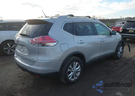 2015 Nissan Rogue Sv z USA, uszkodzony, nr VIN 5N1AT2MTXFC906557